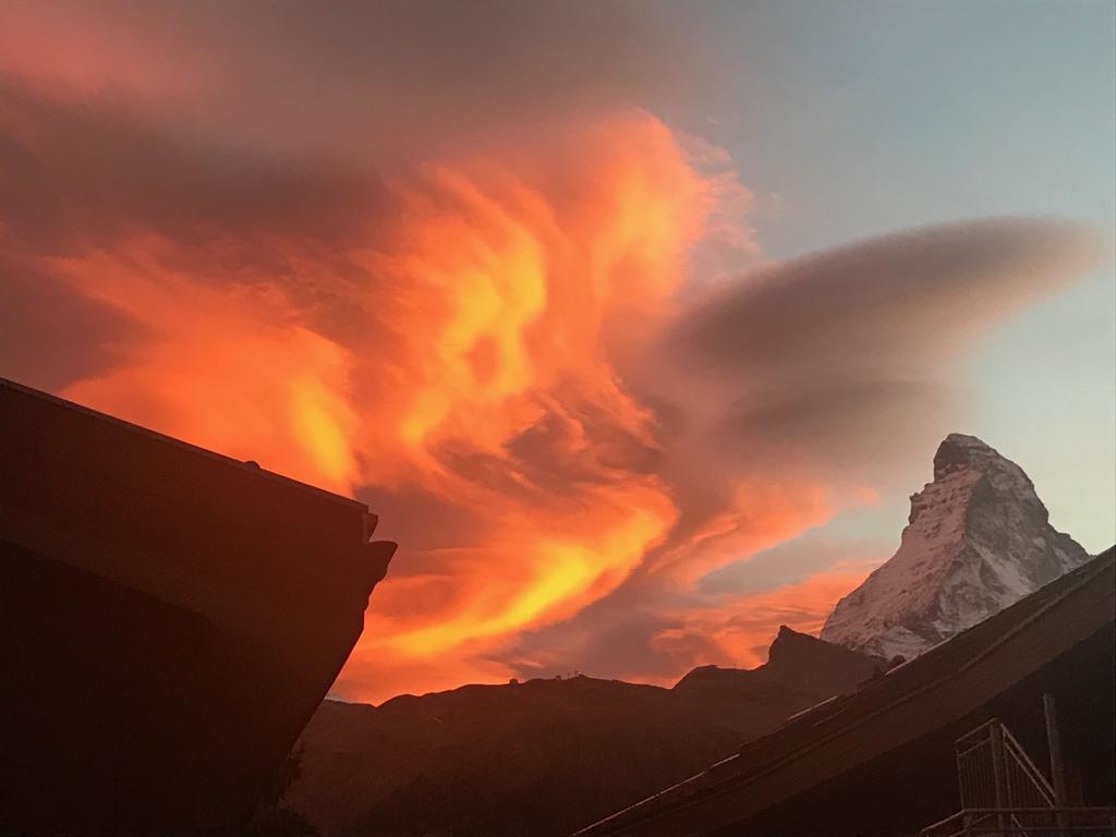 Ferienwohnung Haus Orta Zermatt Exterior foto