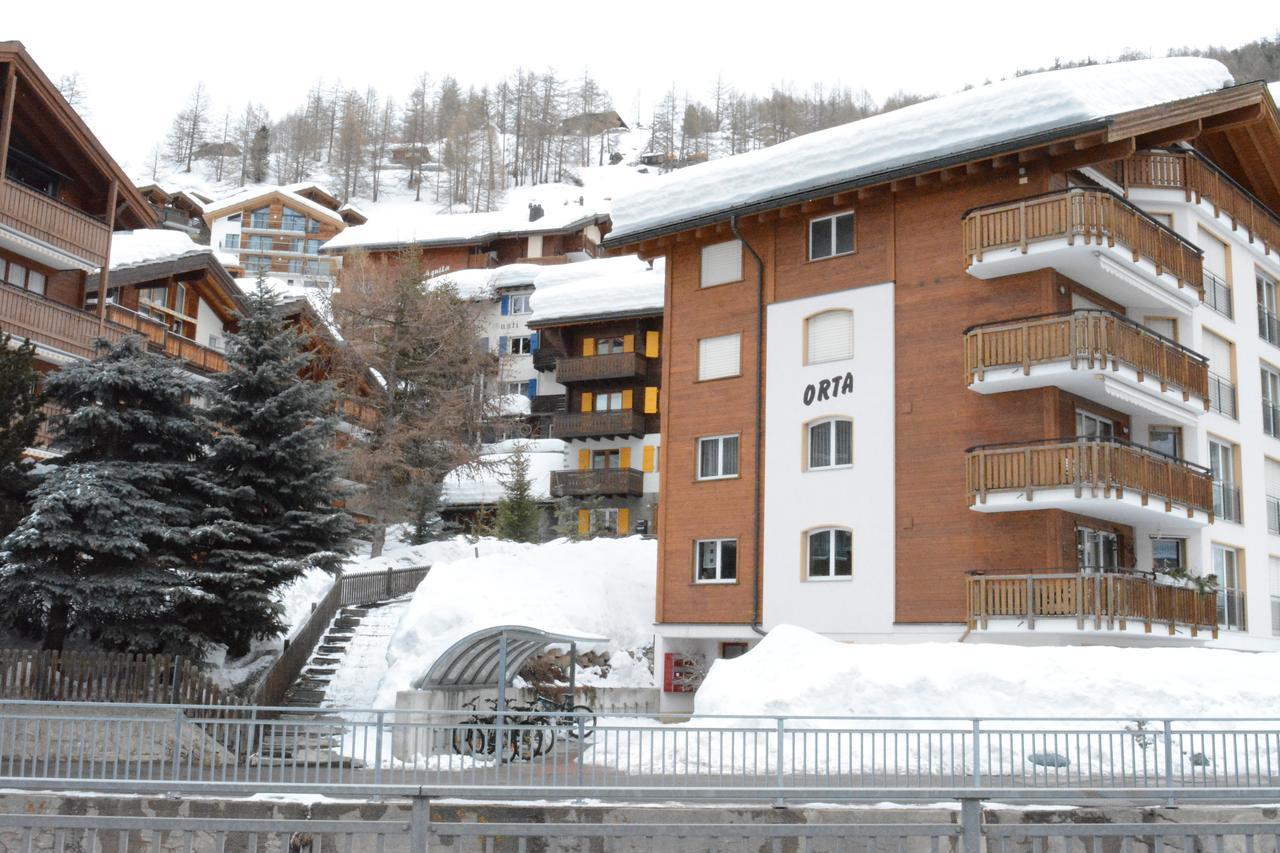 Ferienwohnung Haus Orta Zermatt Exterior foto